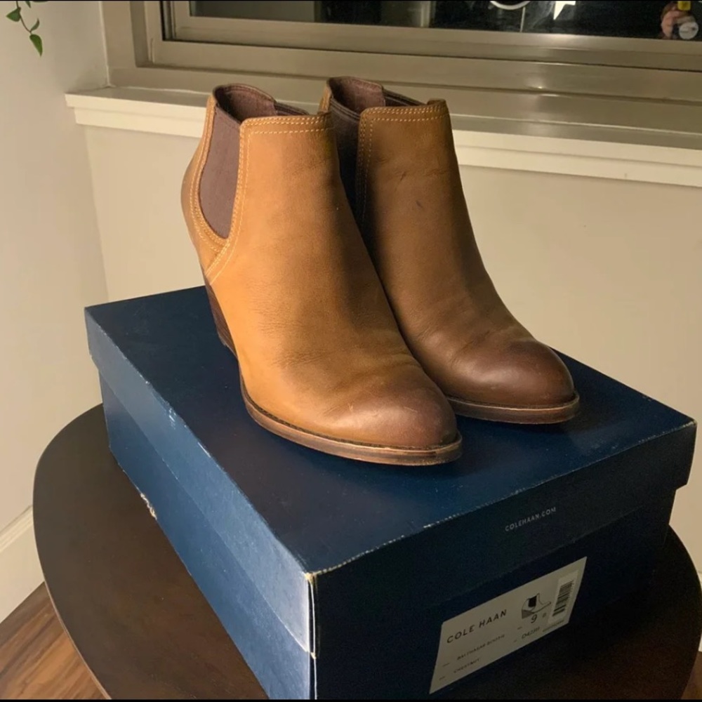 Cole Haan Balthasar Wedge Booties